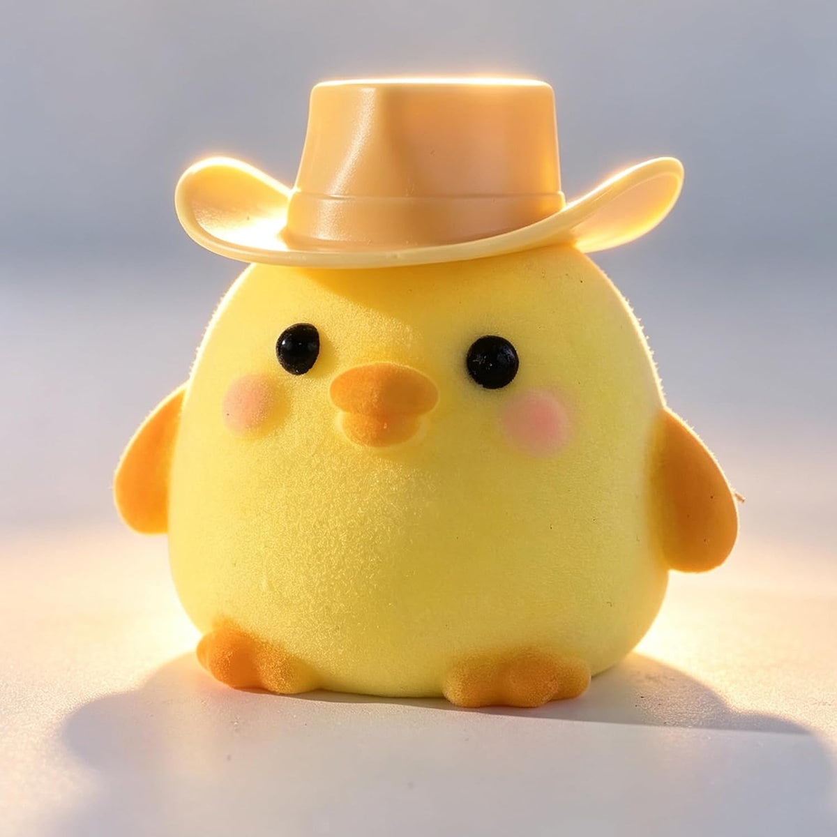 Handmade Taba Squishy Chick Toy, Cute Squishy Stress Relief Fidget Toy