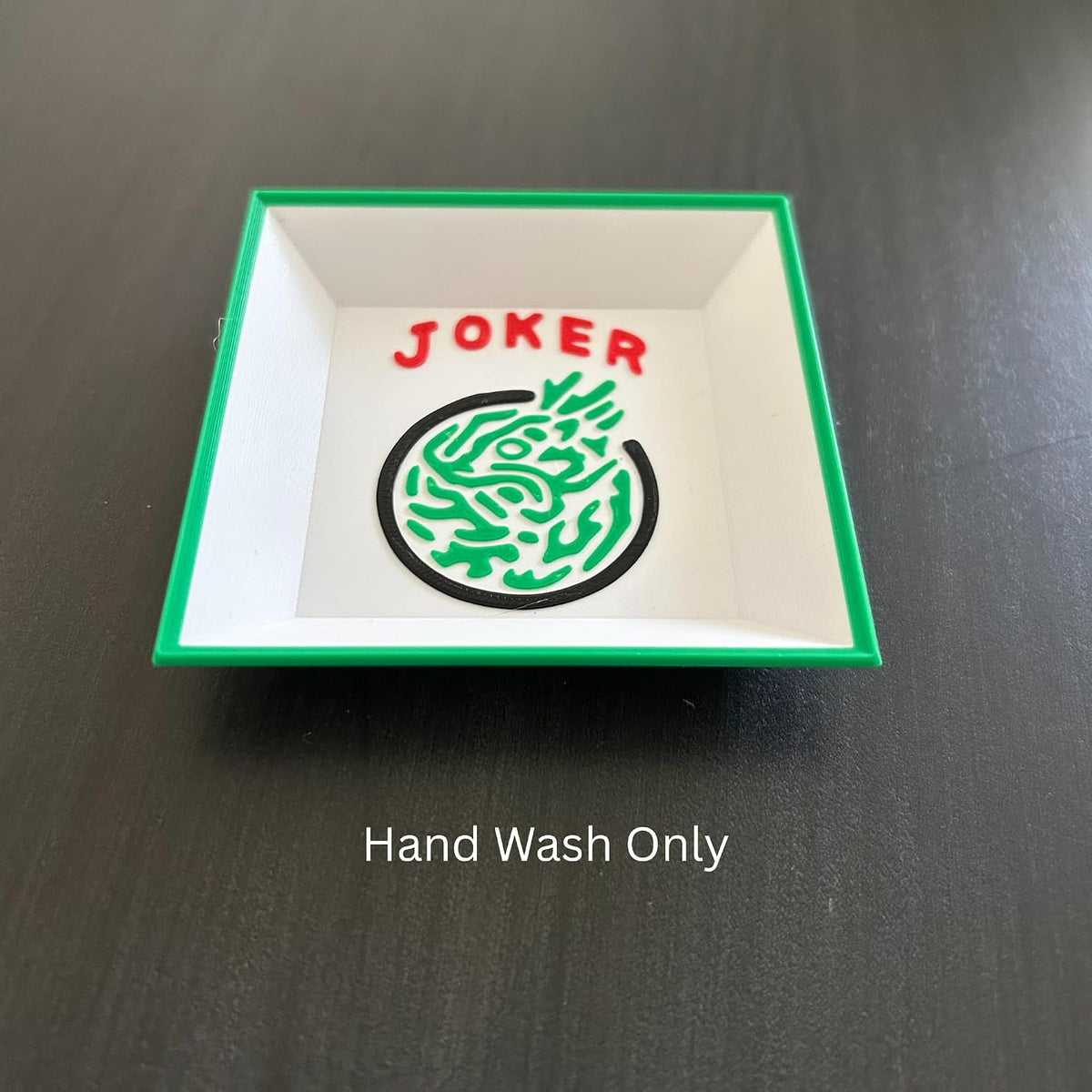 Mahjong - Mah Jongg Joker Wall Game Plastic Dice/Betting Dish Mahjong Gift Hostess/Birthday Gift 3D Printed (Joker)