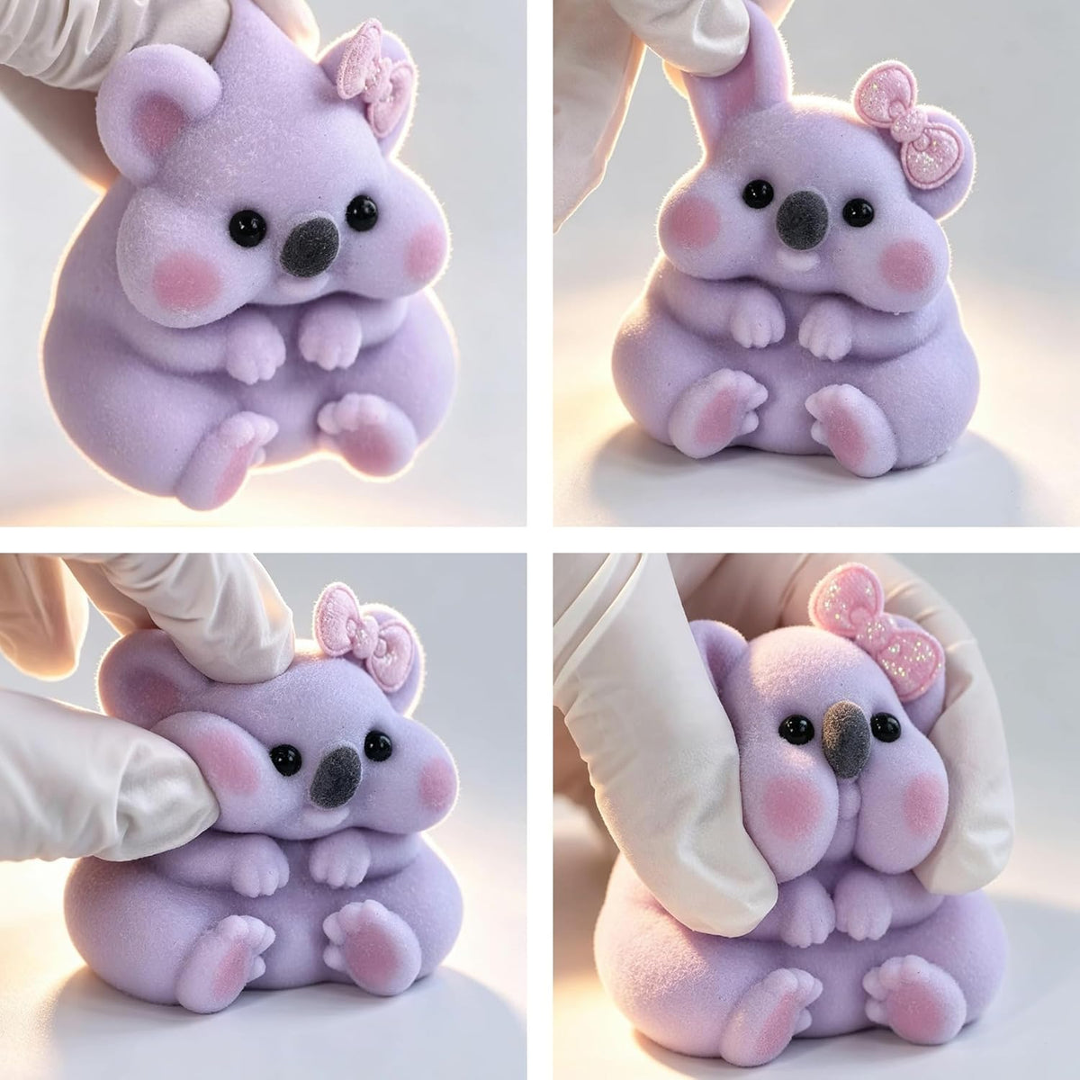 Handmade Taba Squishy Koala Toy, Cute Squishy Stress Relief Fidget Toy