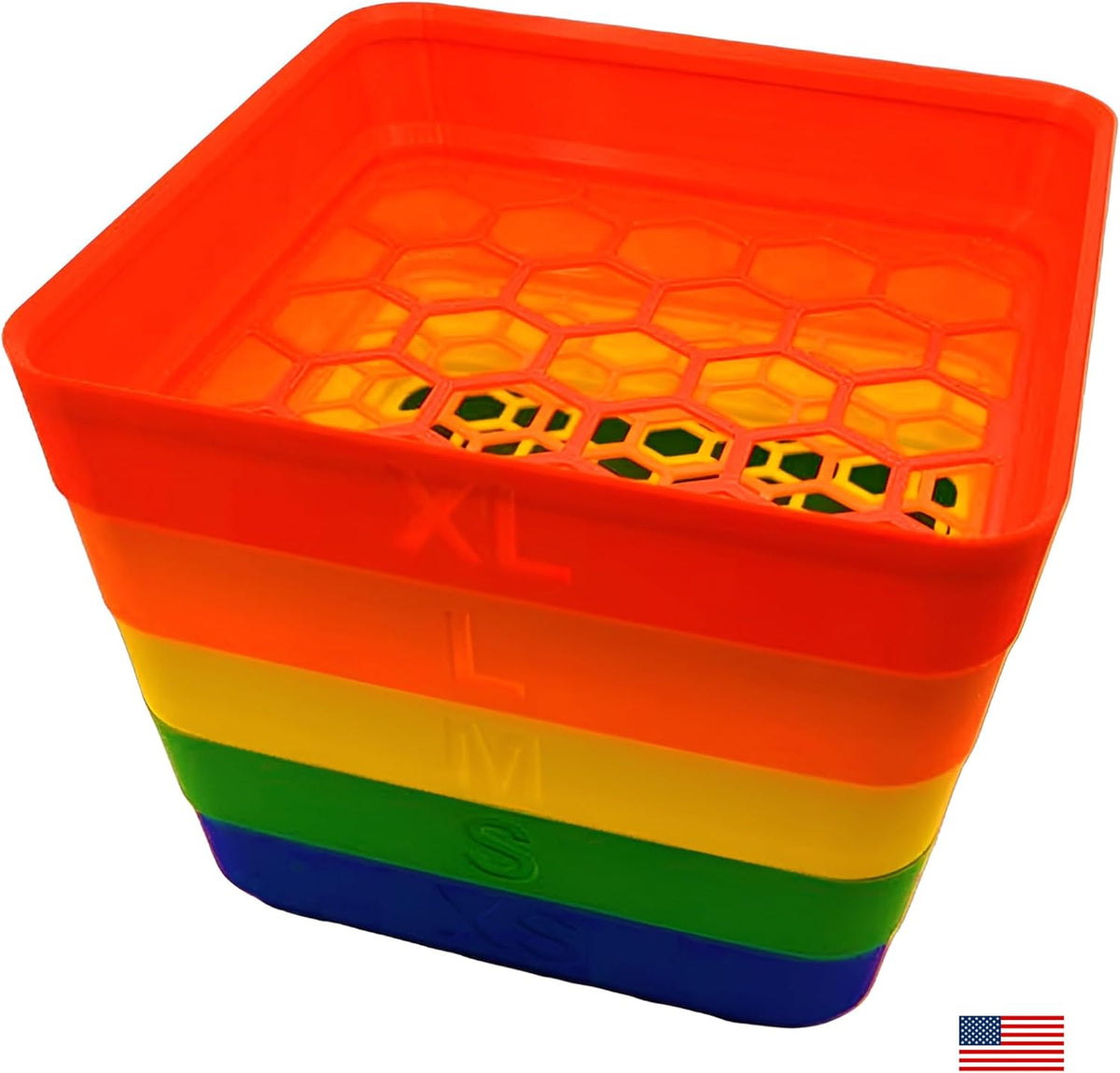 5 Tray Stackable Brick Sorter & Sifter for LEGO Bricks and Compatible Building Blocks | Stackable Sorting Tray Organizer | No Assembly | STEM Gift for Builders & Hobbyists