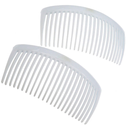 Camila Paris AD66/2 Hair Side Comb, 4" Large French Twist Hair Combs Clips