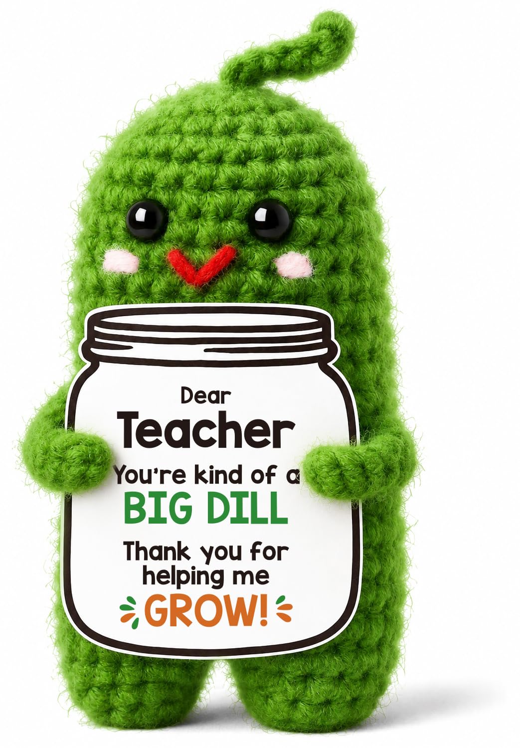 Gifts for Women Coworker Boss Retirement Gifts Handmade Crochet Pickle