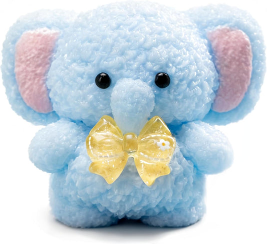 Handmade Taba Blue Elephant Squishy Toy