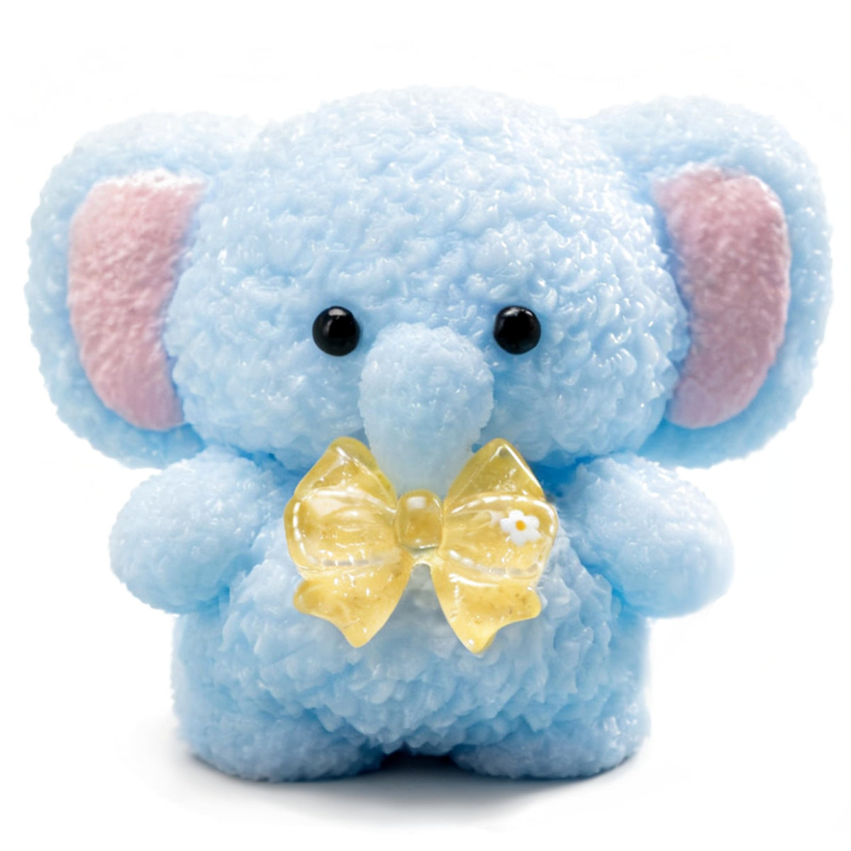 Handmade Taba Blue Elephant Squishy Toy