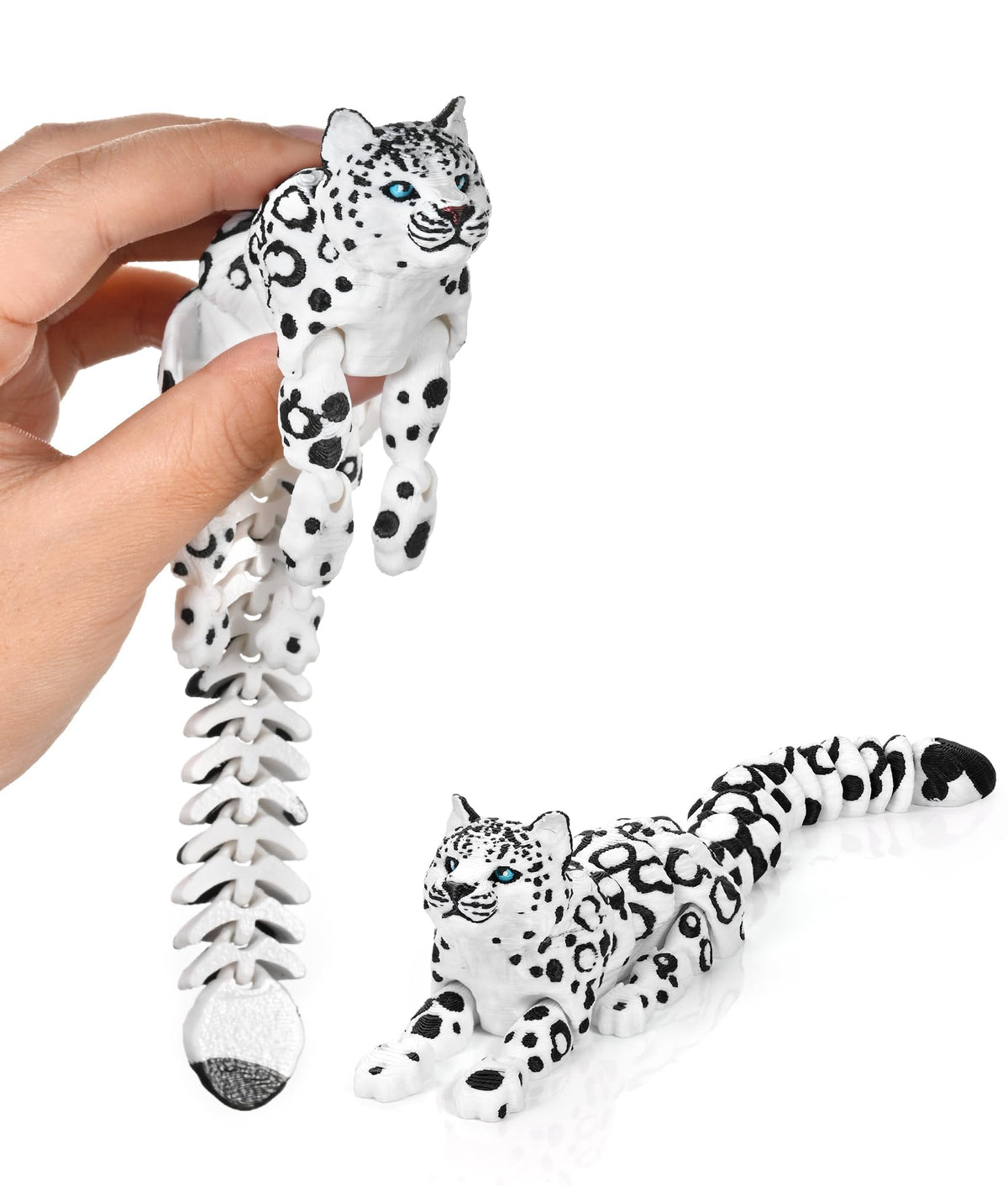 GemmiCho 3D Printed Animals, 7.68" Articulated Pangolin Toy, 3D Printed Toys for Stress Relief, Animals Figurines Fidget Pangolin Toys for Boys Kids Teen 5-7 4-6 8-12