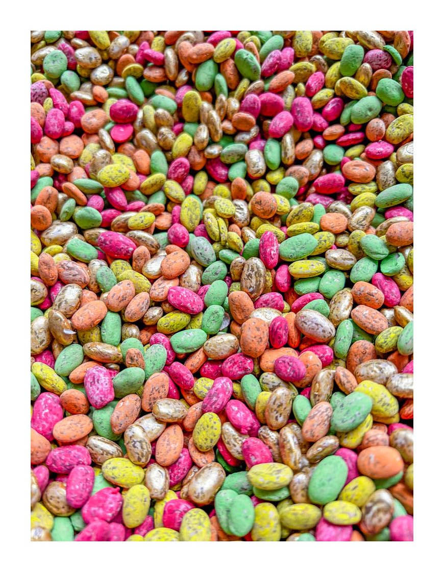 Colorful Sensory Bin Filler Themed and Seasonal Beans (Pastel, 4 Cups)