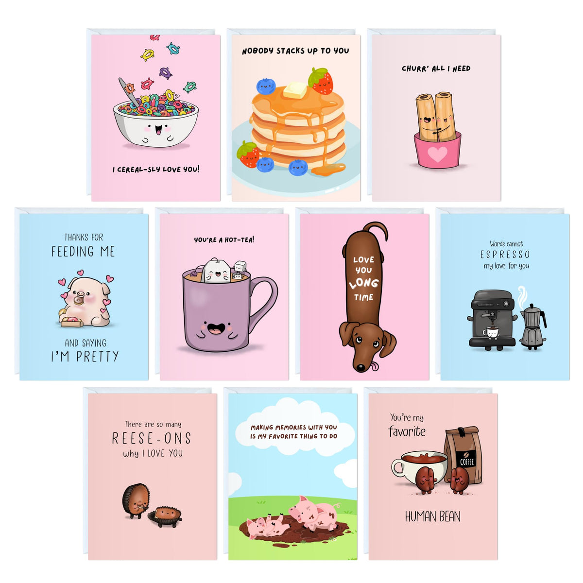 Funny Valentines Day Anniversary Card for Her Him/Husband Boyfriend/Girlfriend Wife/Sarcastic Birthday Vday Greeting Card (If I Had Just One Cookie ...)