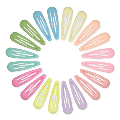 Small Hair Barrettes For Women No Slip Metal Snap Clips For Thin And Fine Hair,Matte Black Tortoiseshell,20 PCS,1.97 x 0.5 Inch.