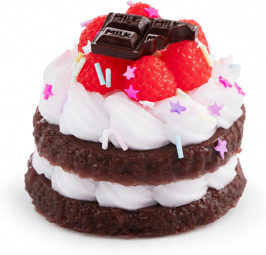 Cute Handmade Reuseable Taba Raspberry Tart Cake Squishy Toys