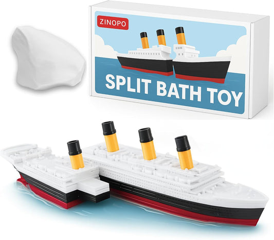 Split Break Titanic Bath Toy and Pool Toy Titanic Toy, Titanic Ship, Titanic Cake Topper, Historically Accurate BreakableTitanic Boat, Titanic Replica
