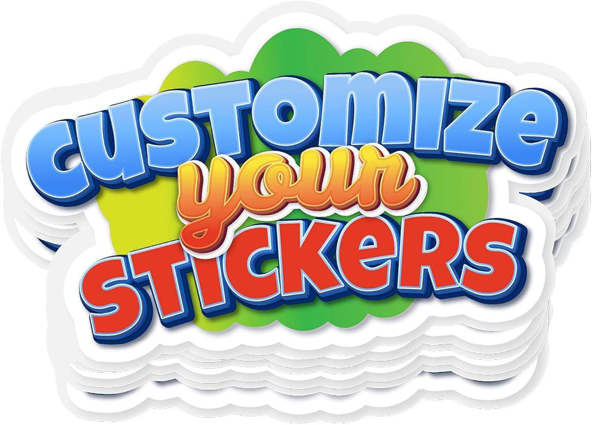 Quality Custom Die Cut Stickers – UV Resistant Vinyl, Personalized Design, Durable Outdoor Use, Single Or Bulk, Custom Stickers