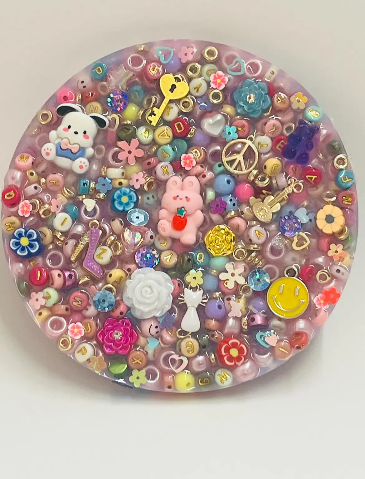 Friendship Beads Sensory Picky Pad: Kawaii Charms Fidget Toy