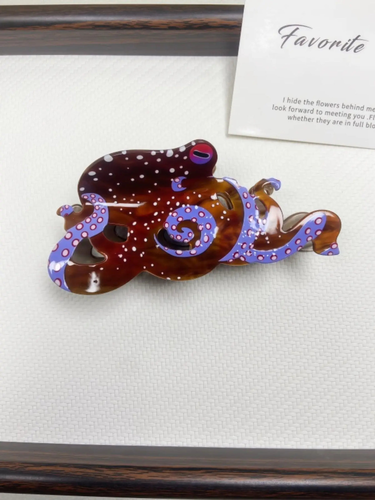 Cute Octopus Claw Clip, Novelty Strong-Hold Hair Accessory for Beach, Parties, and Daily Wear, Fun Ocean Animal Hair Clip for Women and Girls, Fun Hair Clips