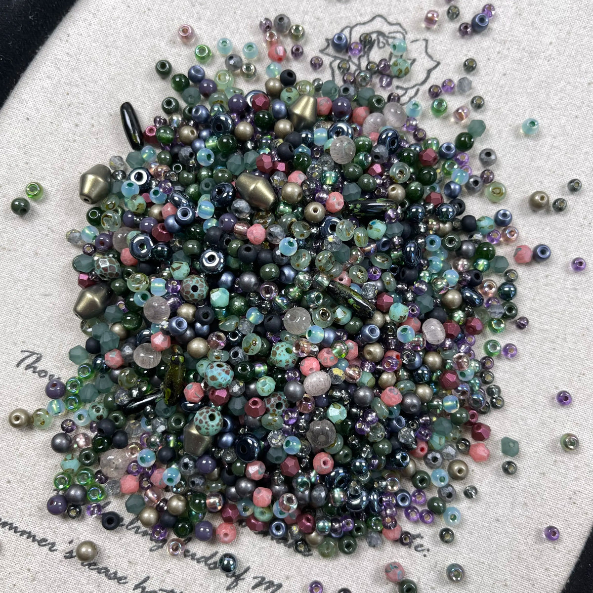 [A Series] Mixed Color Beads Variety Pack, 50g ≈30ml Get 1 Extra Bag for Every 5 Purchased Craft Embellishments Beading Supplies