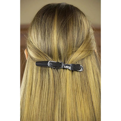 12 count Hair Clips for Styling Wide  & Double-Hinged Design  Sectioning Clips of Professional Hair Salon Quality