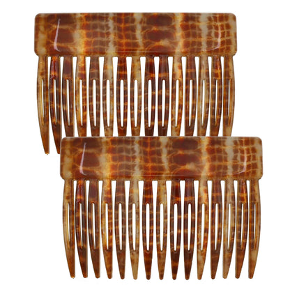Camila Paris CP2942 Hair Side Comb, 3" Small French Twist Hair Combs Clips