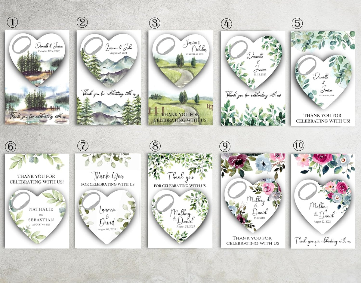 Wedding Favors for Guests, Personalized Bottle Opener, Save the Date Magnet, Custom Bottle Opener, Wedding Party Favors for Guests in bulk. 10 to 300 pcs.