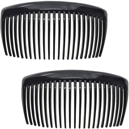 Camila Paris CP2912 Hair Side Comb, 4" Large French Twist Hair Combs Clips