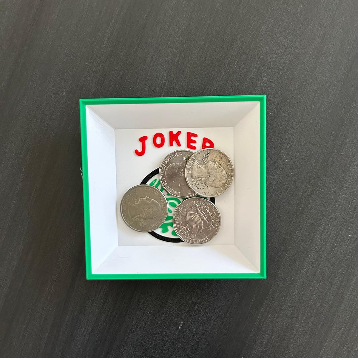 Mahjong - Mah Jongg Joker Wall Game Plastic Dice/Betting Dish Mahjong Gift Hostess/Birthday Gift 3D Printed (Joker)