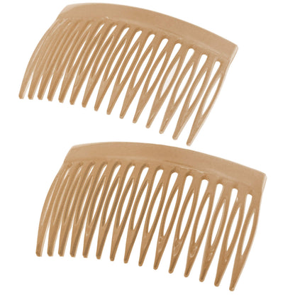 Camila Paris AD825/2 Hair Side Comb 2.75" French Twist Hair Combs Clips