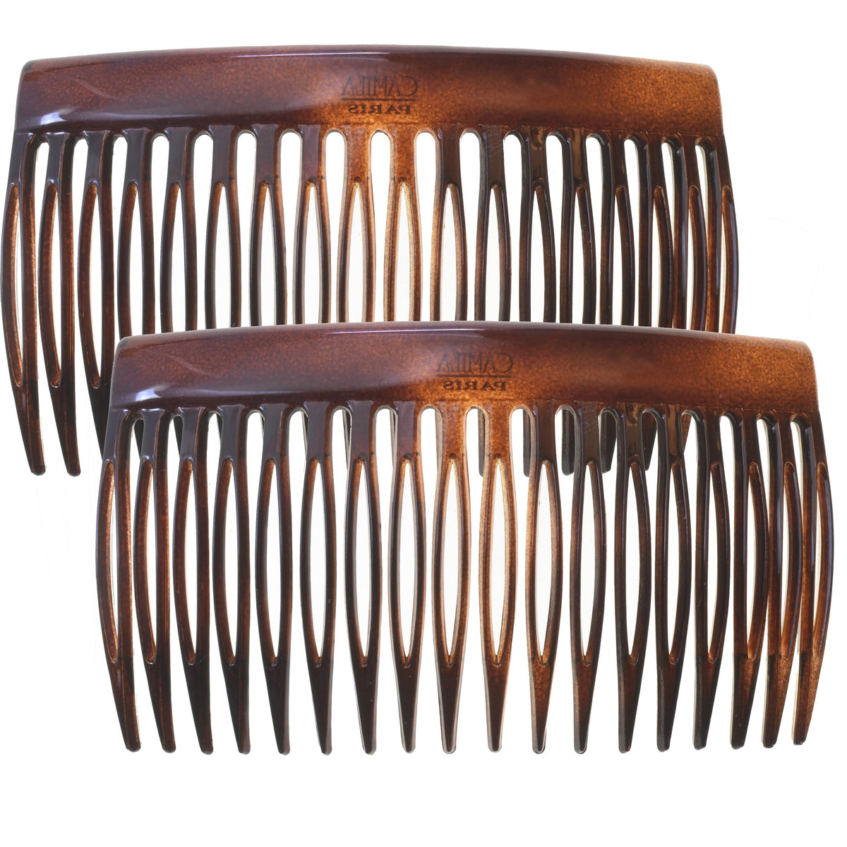 Camila Paris AD825/2 Hair Side Comb 2.75" French Twist Hair Combs Clips