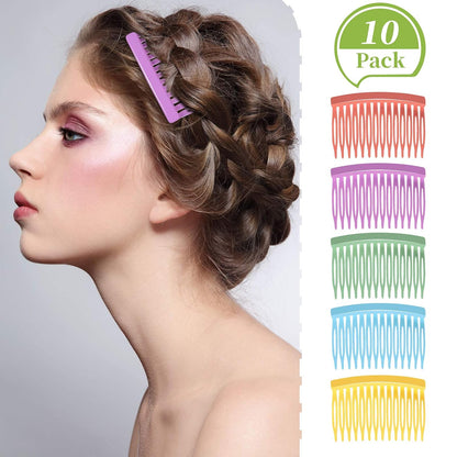 Chuangdi 10 Pcs Hair Combs for Women Accessories Decorative Hair Combs Clip