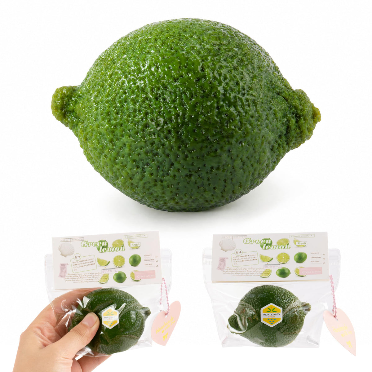 Taba Handmade Squishy Lemon Premium Non-Toxic Silicone Toy