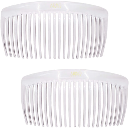 Camila Paris AD66/2 Hair Side Comb, 4" Large French Twist Hair Combs Clips
