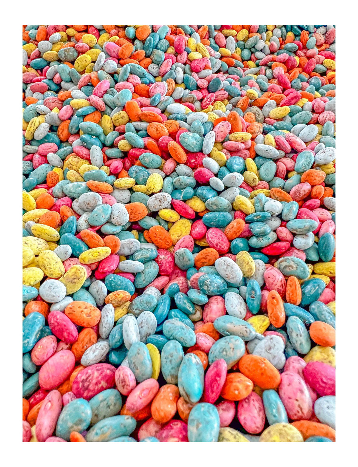 Colorful Sensory Bin Filler Themed and Seasonal Beans (Pastel, 4 Cups)