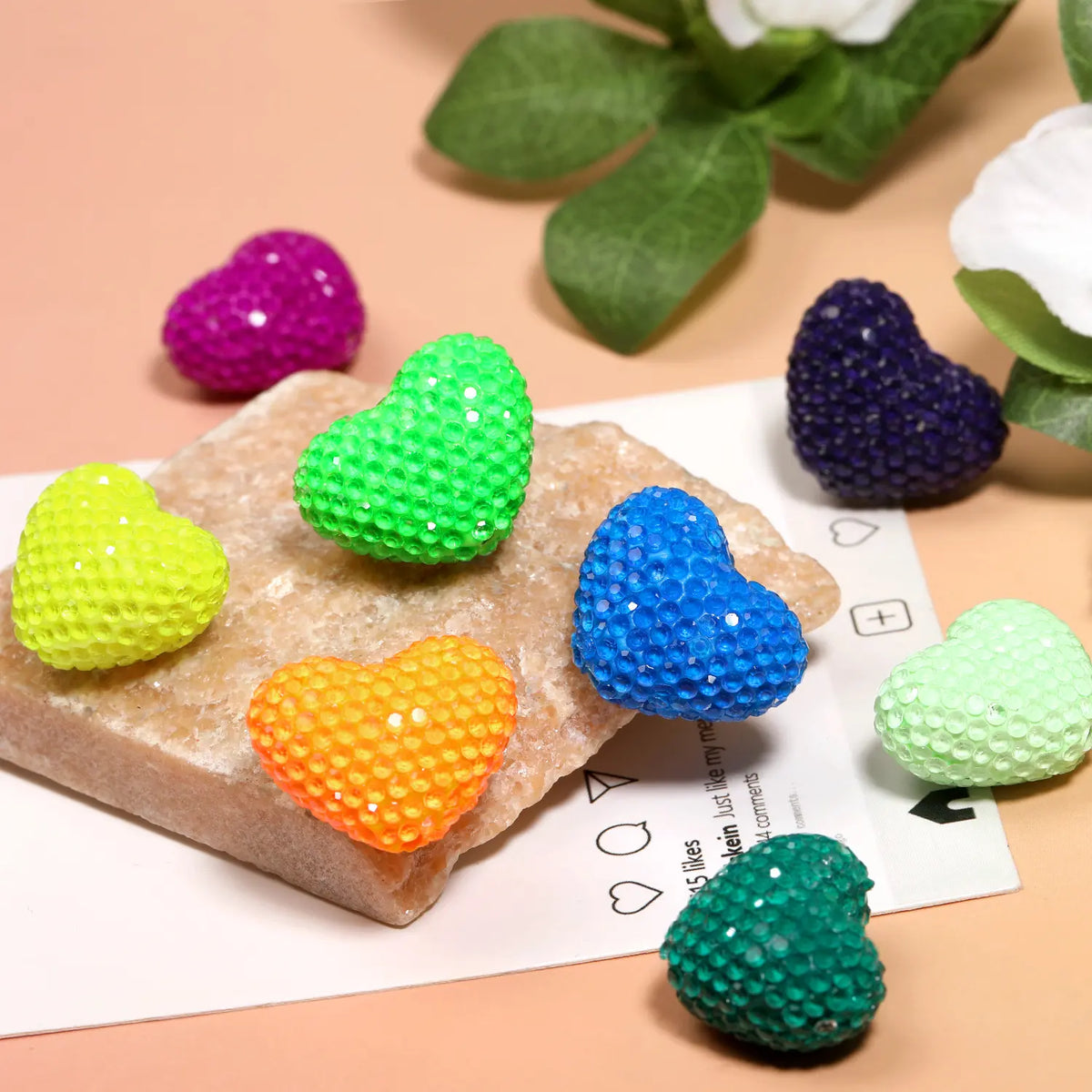 B57 Handmade Polymer Clay Round Straight-Hole Drill Balls - DIY Beading Material for Jewelry Lovers, Charms Making, DIY Craft Embellishments, Beads and Accessories, Rhinestone Beads