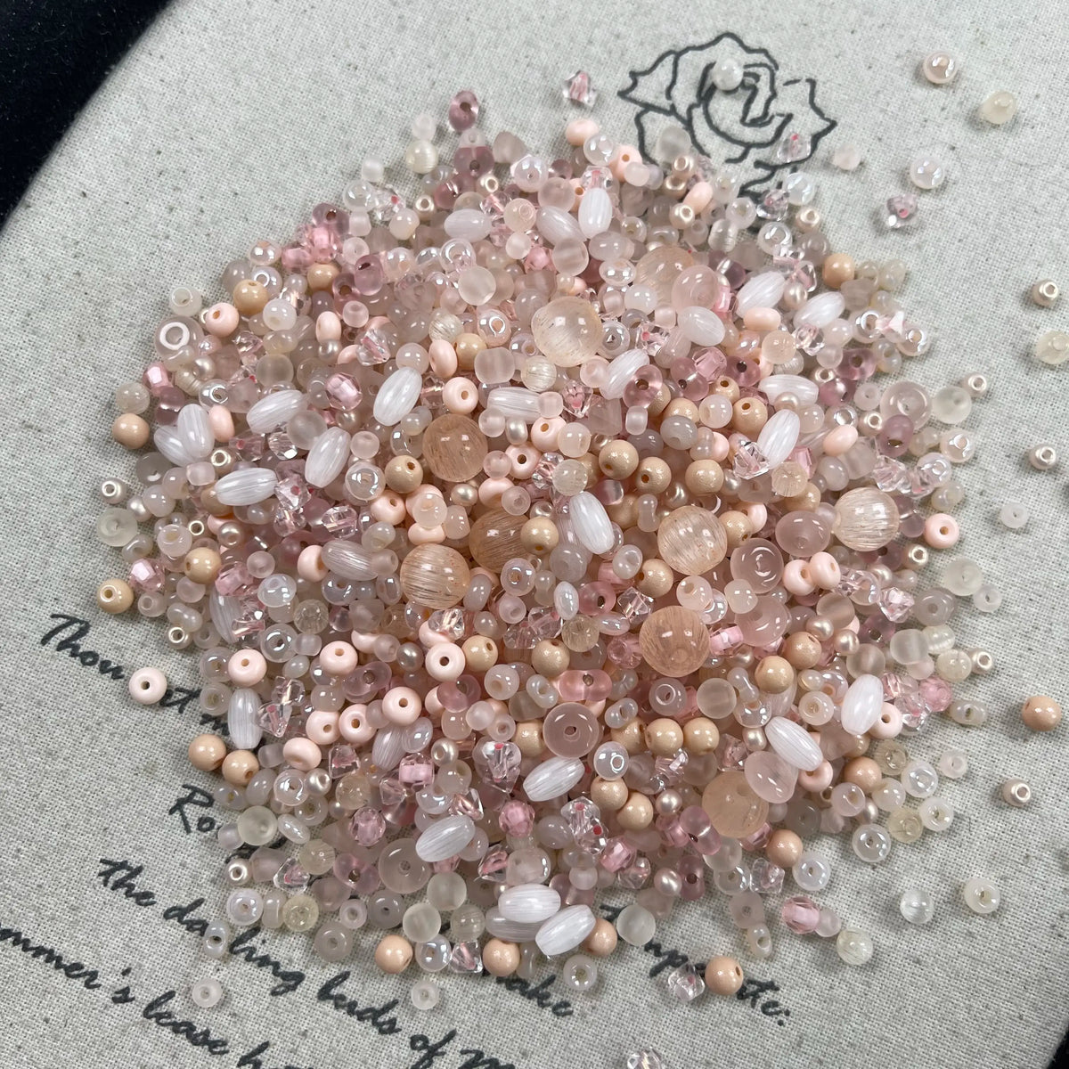 [A Series] Mixed Color Beads Variety Pack, 50g ≈30ml Get 1 Extra Bag for Every 5 Purchased Craft Embellishments Beading Supplies