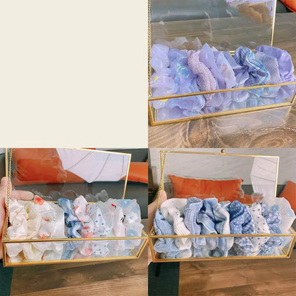 20/30/40Pcs Plaid Scrunchies Bulk Set, Preppy Style Fabric Hair Ties, Cute Girls Daily Hair Accessories, Wholesale Hair Bands for School, Party and Vendor Stall Supplies