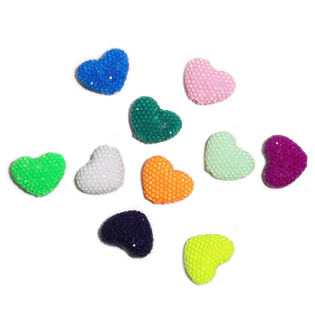 B57 Handmade Polymer Clay Round Straight-Hole Drill Balls - DIY Beading Material for Jewelry Lovers, Charms Making, DIY Craft Embellishments, Beads and Accessories, Rhinestone Beads