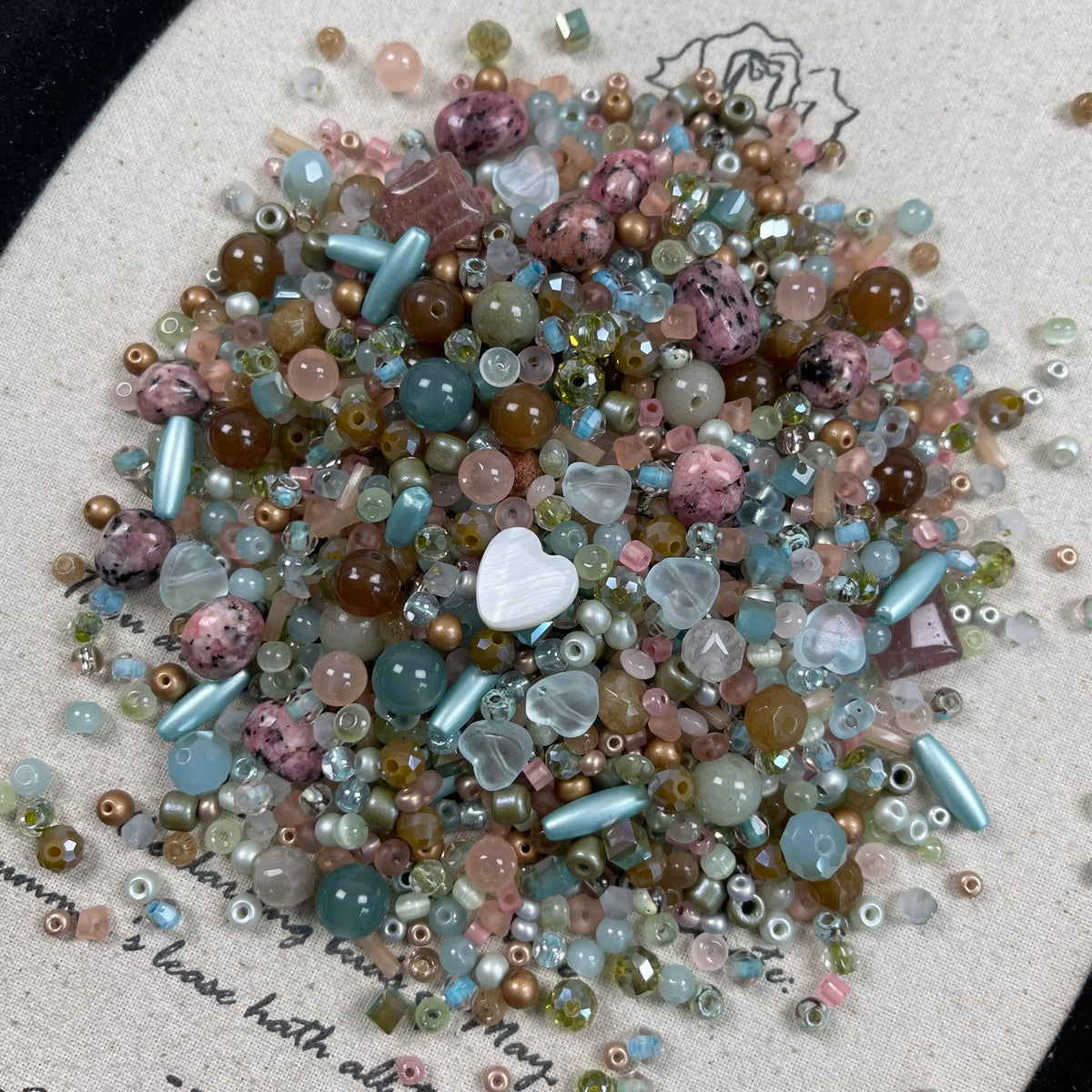 [A Series] Mixed Color Beads Variety Pack, 50g ≈30ml Get 1 Extra Bag for Every 5 Purchased Craft Embellishments Beading Supplies