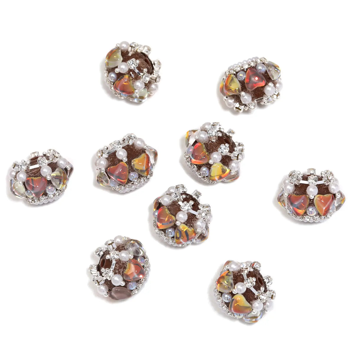 【B197A】Beaded Necklace DIY Fancy Beads Kit with Different Sizes, Materials & Quantities for Summer Beading Jewelry Making Projects, Bead Assortments, Diy Mixed Beads