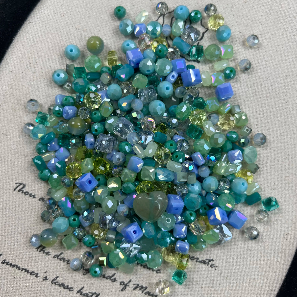 [A Series] Mixed Color Beads Variety Pack, 50g ≈30ml Get 1 Extra Bag for Every 5 Purchased Craft Embellishments Beading Supplies