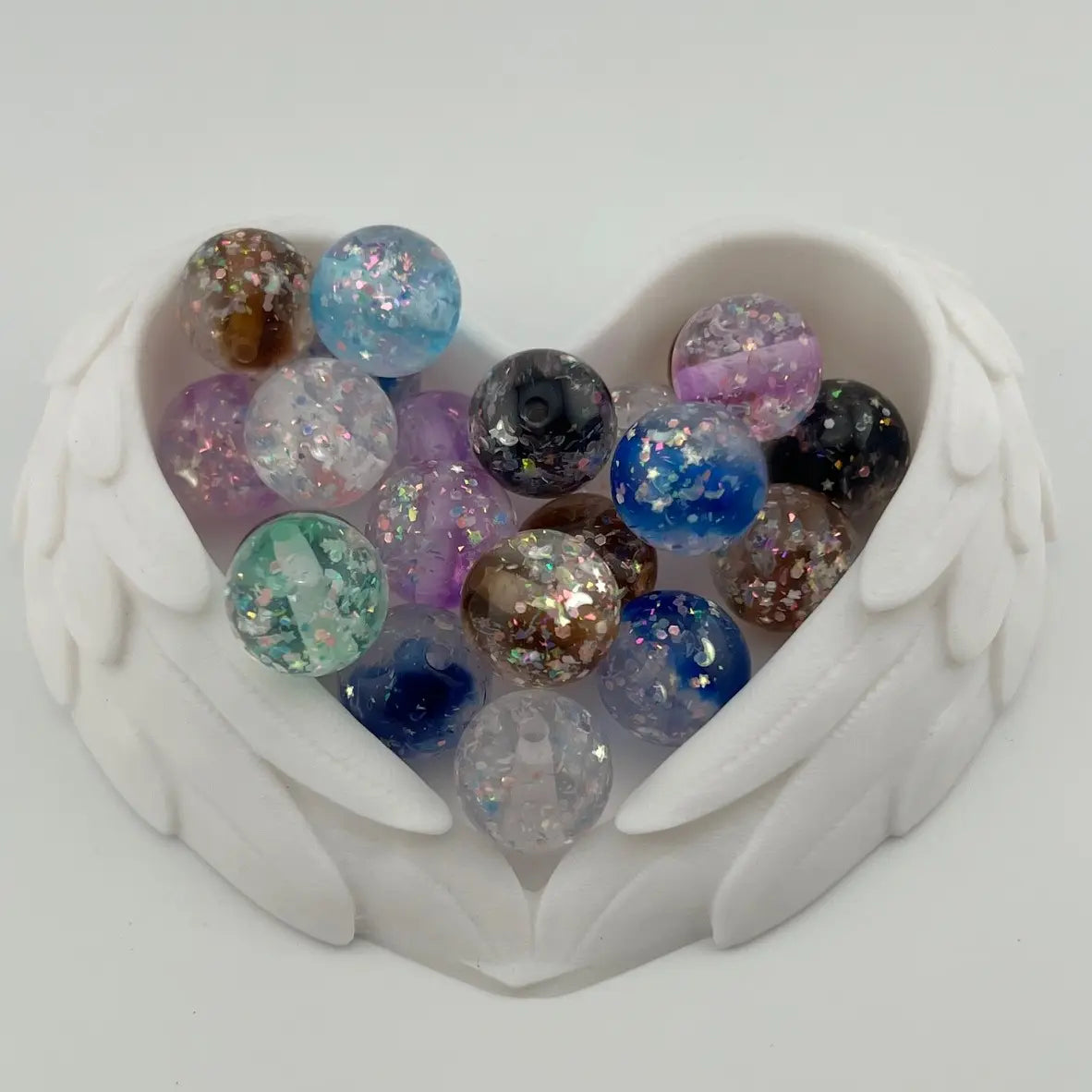 A1-20 Pack 16MM Colored Beads for Crafting