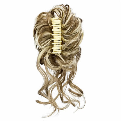 Large Serrated Claw Clip with Built-In Anti-Slip Texture for Secure, Pressure-Free Hold — Lightweight, Hollow-Core Design Ideal for Thick, Curly, Layered, or Wispy Hair; Matte Natural-Fiber Finish, Sweat-Resistant & Comfortable for Daily Wear