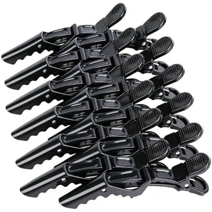 12 count Hair Clips for Styling Wide  & Double-Hinged Design  Sectioning Clips of Professional Hair Salon Quality