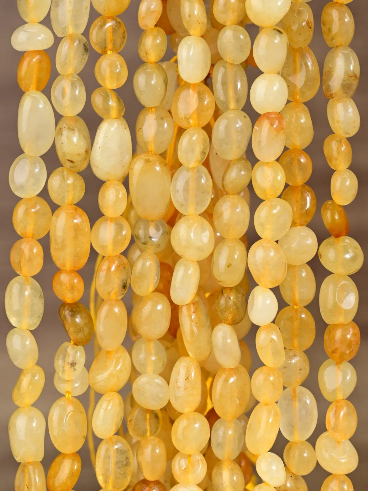 Natural Citrine Irregular Gemstone Loose Beads, Diy Beads for Jewelry Making, Handcrafted Women's Jewelry, Necklaces, Bracelets, Earrings Accessories, Beading Supplies, Jewelry Making Supplies, 40cm/15.75inch Length, 6*8mm Beads
