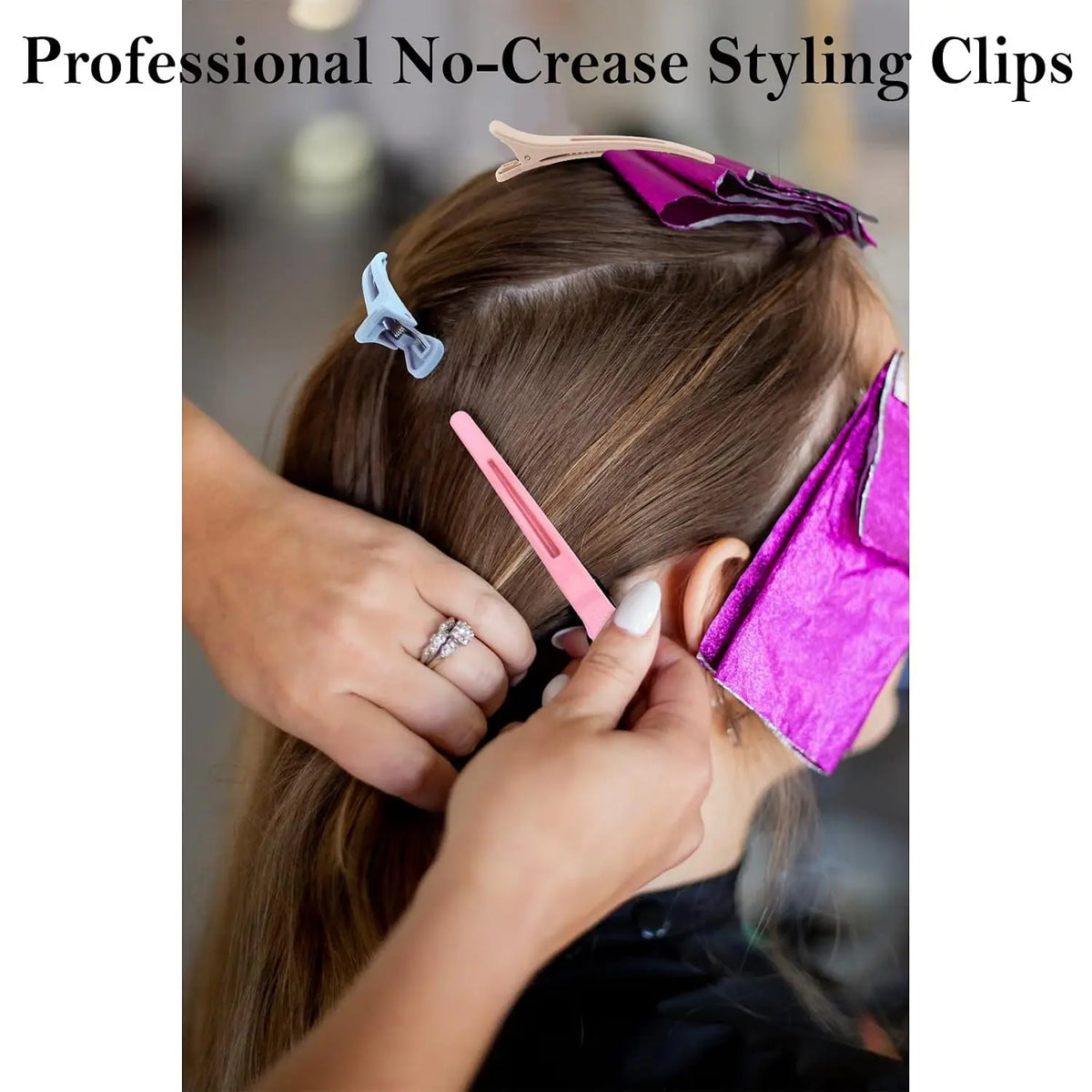 12 Pack Hair Clips for Styling Sectioning Anti-Slip No-Trace Duck Billed Hair Clips Hair Styling and Sectioning Accessories for Hairdresser, Women, Men