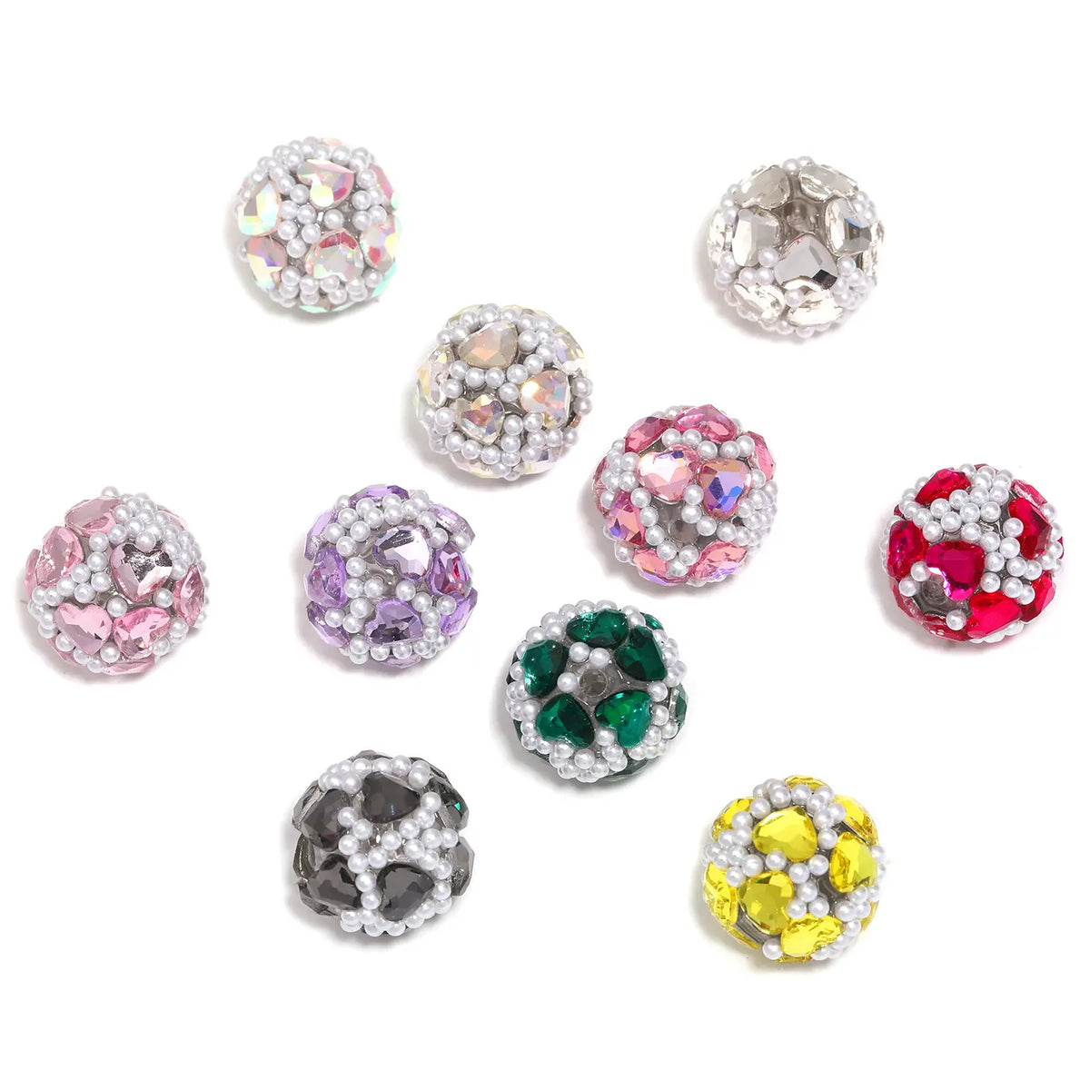【B197A】Beaded Necklace DIY Fancy Beads Kit with Different Sizes, Materials & Quantities for Summer Beading Jewelry Making Projects, Bead Assortments, Diy Mixed Beads