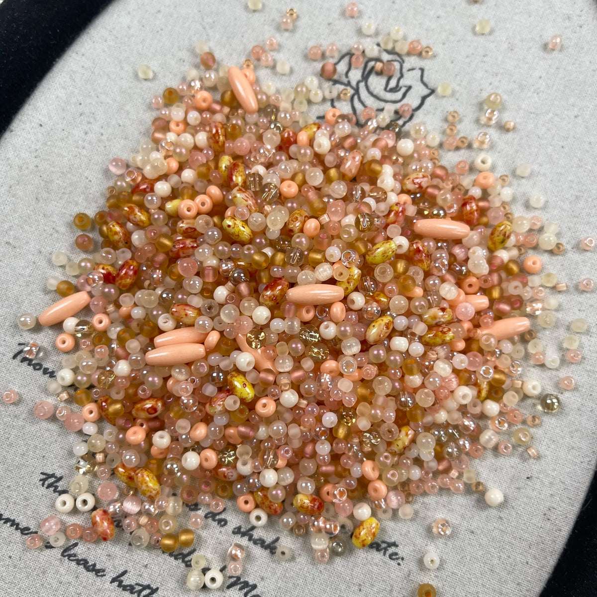[A Series] Mixed Color Beads Variety Pack, 50g ≈30ml Get 1 Extra Bag for Every 5 Purchased Craft Embellishments Beading Supplies