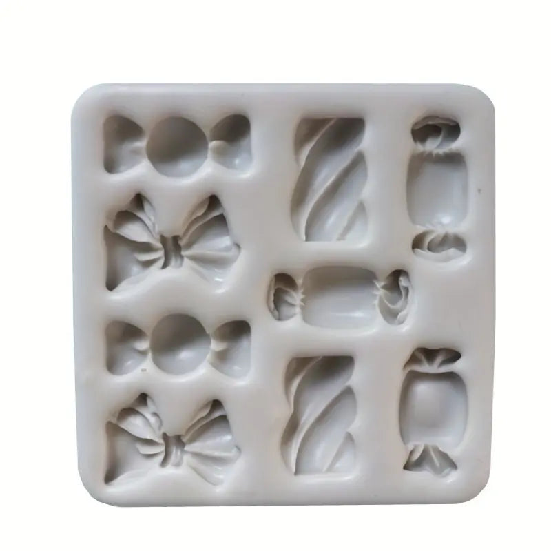 Candy Shaped Bow Sweetheart Silicone Mold, Resin Liquid Mold, Clay Mold, DIY Craft Tool, Handmade Crafts, Model Xinghao Sp250612wxy02 G075