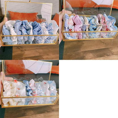 20/30/40Pcs Plaid Scrunchies Bulk Set, Preppy Style Fabric Hair Ties, Cute Girls Daily Hair Accessories, Wholesale Hair Bands for School, Party and Vendor Stall Supplies