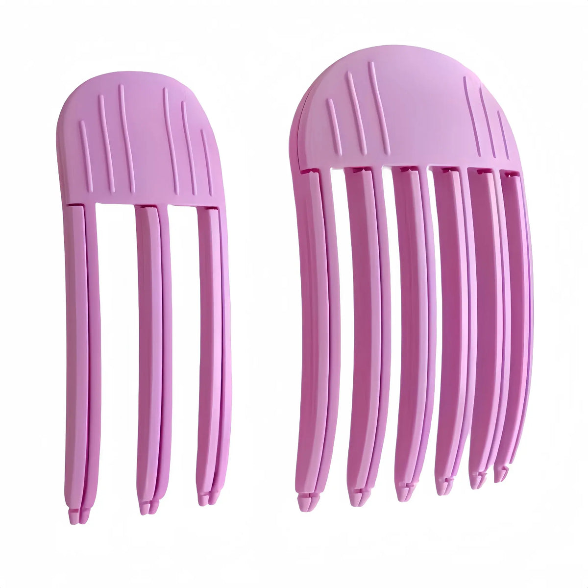 2Pcs Pink 3 or 6 Teeth Volumizing Comb - Hair Tools, Unscented Finishing Accessory for Fine Hair, Fluffy Root Lift for Fuller Locks, Fluffiness & Curl Enhancement, Sohochic