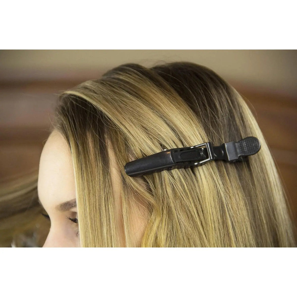 12 count Hair Clips for Styling Wide  & Double-Hinged Design  Sectioning Clips of Professional Hair Salon Quality