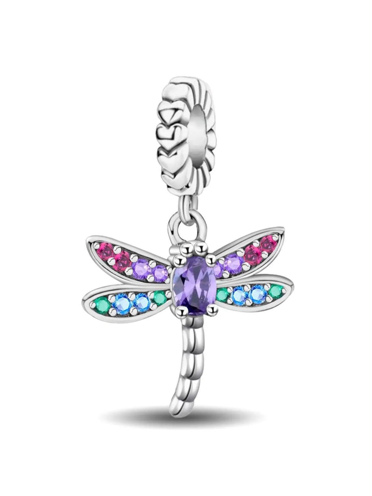 Butterfly & Flower Design Charms, Cute DIY Beads with Colorful Rhinestone, Trendy Exquisite DIY Jewelry for Birthday Gift, Beads Charms Accessories, Jewelry Making Charms, Charms for Crafts, Diy Craft Embellishments