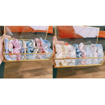 20/30/40Pcs Plaid Scrunchies Bulk Set, Preppy Style Fabric Hair Ties, Cute Girls Daily Hair Accessories, Wholesale Hair Bands for School, Party and Vendor Stall Supplies