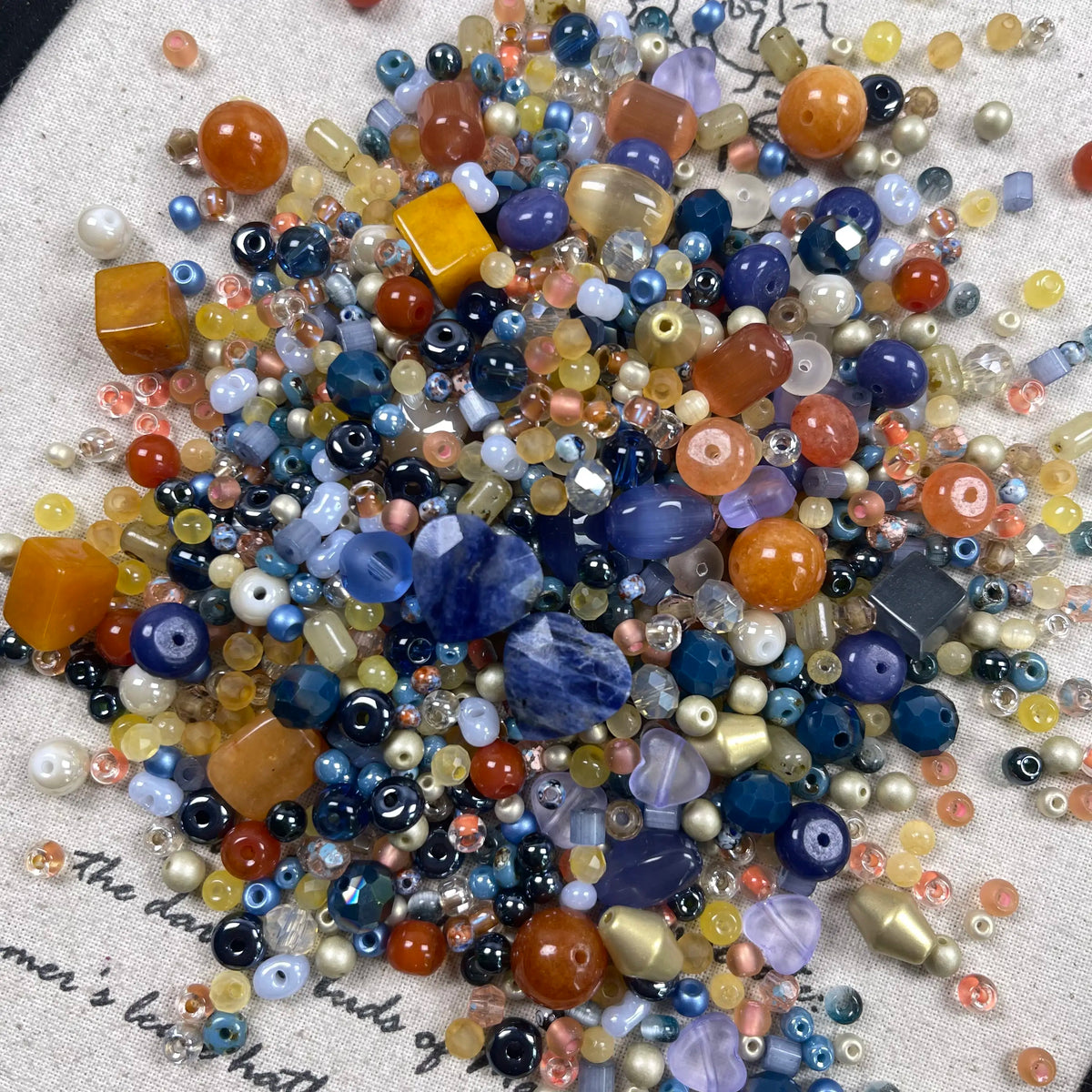 [A Series] Mixed Color Beads Variety Pack, 50g ≈30ml Get 1 Extra Bag for Every 5 Purchased Craft Embellishments Beading Supplies